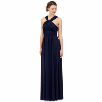 debenhams navy bridesmaid dresses Dresses Maxi Blue Velvet Dress Debenhams Navy Debut London By Coast Square  Neck Velvet Bridesmaid Maxi