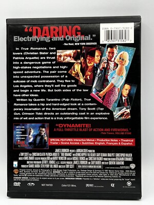 True Romance DVD Quentin Tarantino & Tony Scott (DIR) Christian