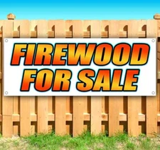 FIREWOOD FOR SALE Advertising Vinyl Banner Flag Sign Many Sizes WOOD LOGS