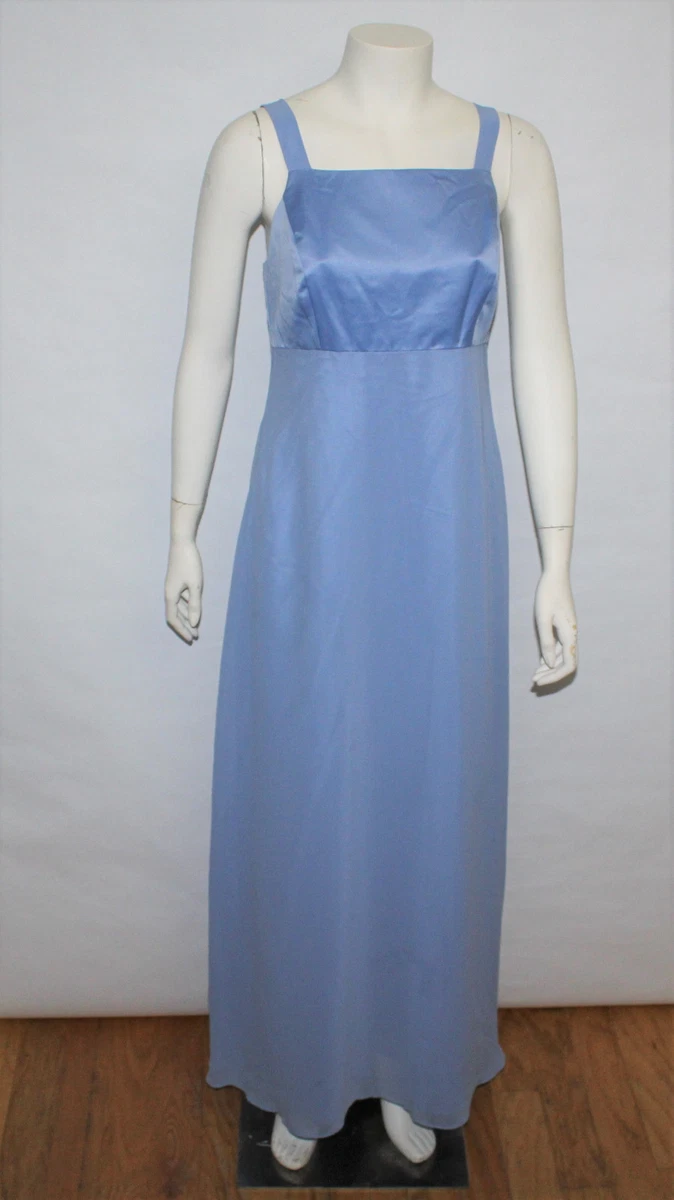 Papell Boutique Evening Formal Light Blue Dress Bridesmaid Wedding Gown