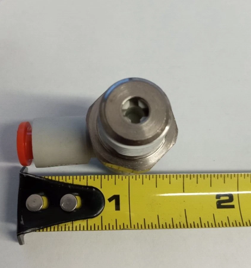 SMC AS2211F-N02-07SA 1/4", NPT x Tube Speed Control Valve - Image 4 of 4