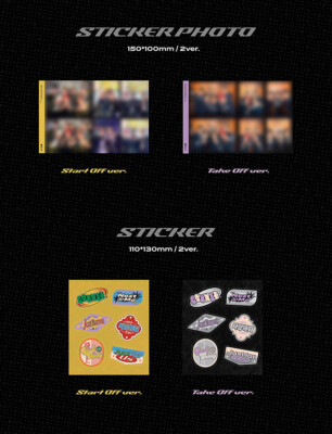 ATBO [THE BEGINNING:飛上] Album 2 Ver SET/2CD+2 Book+4 Card+etc+2