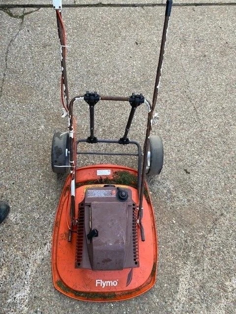 Flymo 2 stroke hover mower 2025