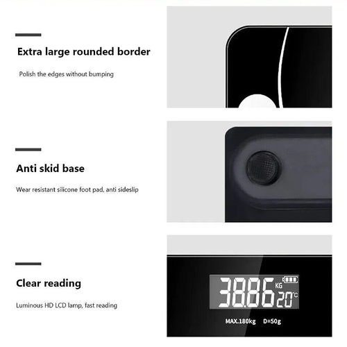 Scale for Body Weight, Digital Bathroom Scale, Smart Digital for Body Fat - Picture 10 of 15