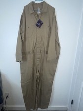LAPCO FR Flame Resistant Coveralls 4XL CAT 2 NFPA 2112 Tan Cotton New