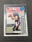 2024 Panini Donruss Rated Rookies Throwbacks Drake Maye
