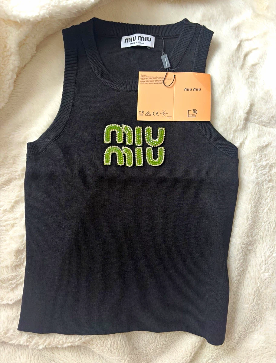 Women's Tank Tops Miu Miu for sale - eBay