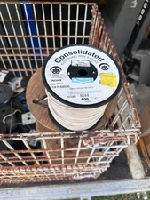 Consolidated Electronic Wire & Cable 892-9-B, 12AWG (65) UL 1015 CSA WH - 500'