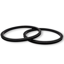 2 Pack Rubber Seal Replacement Gaskets for Yeti 20 oz Tumbler Lids Blak