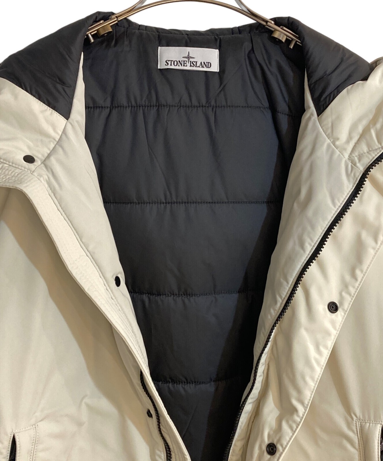 STONE ISLAND/ MICRO TWILL WITH PRIMALOFT INSULATION TECHNOLOGY Hooded Jacket / M image 4