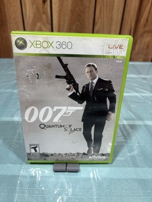 James Bond 007 Quantum of Solace (Xbox 360, 2008) Complete W/ Manual TESTED  