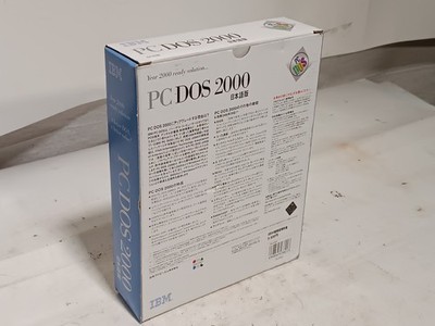 IBM PC DOS 2000 Japanese version CD-ROM retail box, Program No