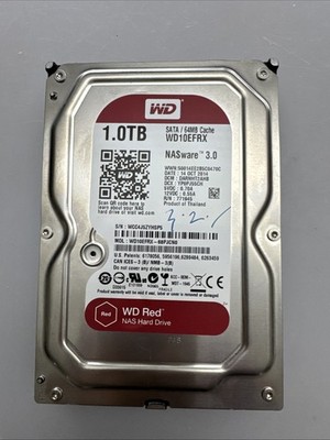 1 TB SATA Western Digital WD10EFRX-68PJCN0 7200rpm 64MB HDD 3,5''