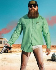 DIXXON THE HEISENBERG MENS MINT GREEN FLANNEL P/N:DX-FL0767M-M/L/XL/2XL