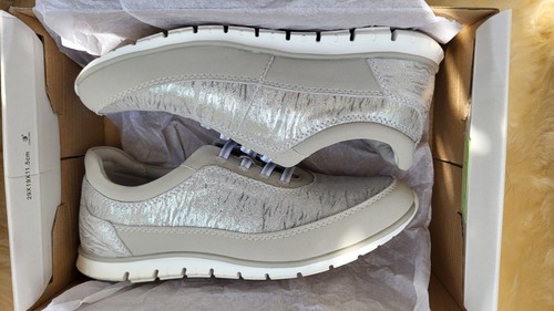 DAMART SMART SNEAKER STYLE FREIZEITSCHUH IN SILVER CLOUD GRÖSSE 4EE FÜR BEQUEME PASSFORM - Bild 3 von 6