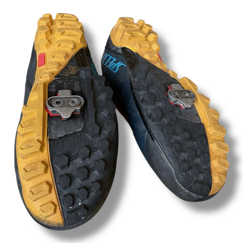 Size 8 - Specialized Recon 2.0 MTB Shoes cast blue/blue lagoon/brassy yellow - Image 3 of 4