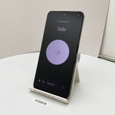 Nothing Phone (3a) ブラック 12GB/256GB Nothing Phone (3A) (12GB+256GB) - Black