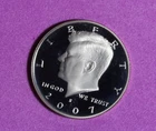 2007-S Kennedy Half Dollar CLAD #P34735