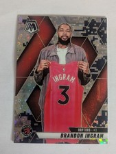 2024-25 Panini Mosaic Brandon Ingram #121 Fast Break Blue Camo Prizm /35 SSP