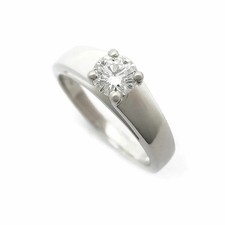 BVLGARI Griffe Ring Pt950 US 5-3/4 P0054021