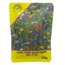 Mix 149a 25g Wild Flower Meadow Pouch Certified Seeds Over 25 Species of Flow... 274.80 per kilo