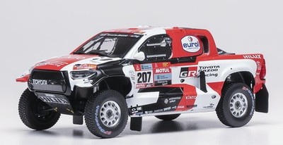 IXOMODELS - TOYOTA GR DKR Hilux #207 Dakar Rally 2022 G.DE VILLIERS / D.MURPH...
