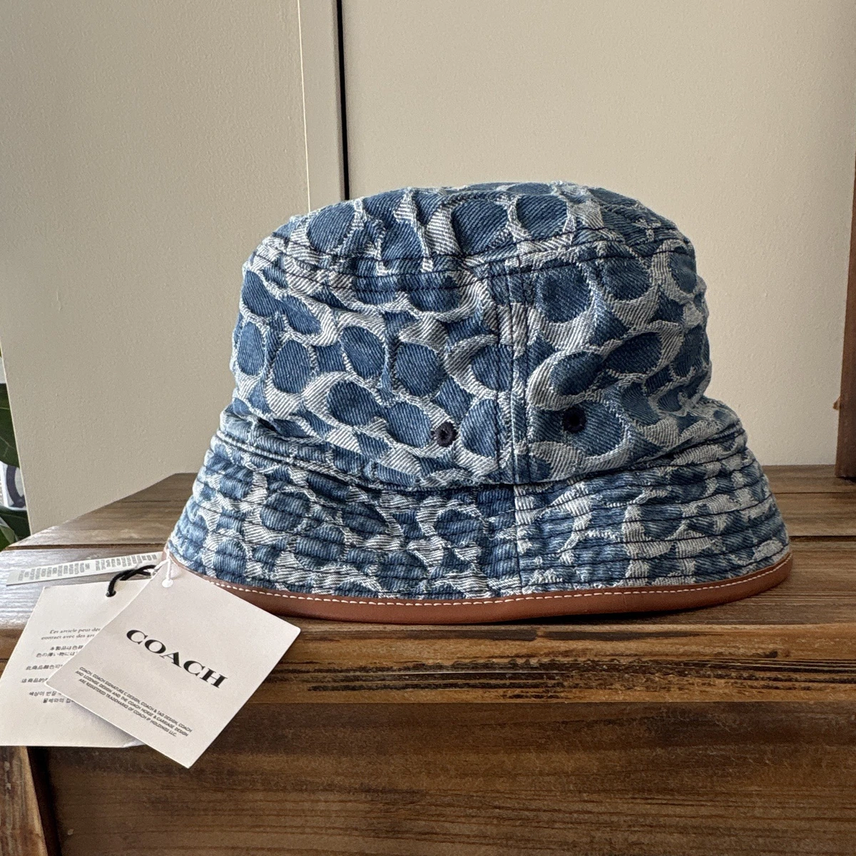 Coach Women's Blue Bucket Hats for sale | eBay