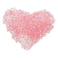  5000 Pcs Transparent Acrylic Rhinestones Art Craft for Wedding Gems