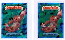 2021 Topps Garbage Pail Kids GPK Sapphire 164b Battered Brad & Salvatore Dolly