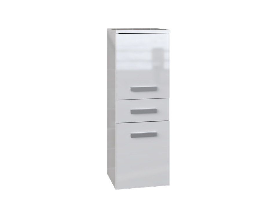 Colonne de salle de bain Nel V DDS, blanc brillant
