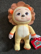 cocomelon  JJ Plush Lion 8” new with tags