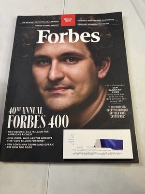 Forbes Magazine (October/November, 2021) 40th Annual Forbes 400 F
