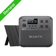 BLUETTI Elite 200 V2 2600W 2073Wh Portable Power Station 350W Solar Panel Kit