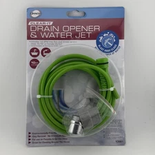 Danco  Clear-It  1-1/4 in. Drain Opener and Water Jet  10 ft.