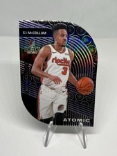 2019-20 Panini Obsidian Atomic Electric Etch Purple /50 CJ McCollum #34 Card
