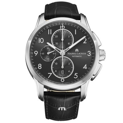 Maurice Lacroix Pontos PT6388-SS001-320-2 43mm Stainless Chronograph