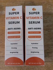 Vitamin C Serum for Face Wrinkle Age Spots Reduction All-In-One Hydrating A...