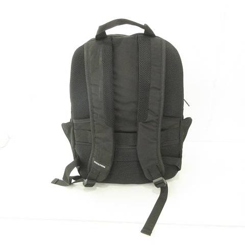Swisswin Multi-Pocket Rucksack Backpack Black Org… - image 2