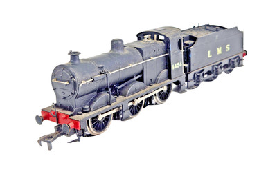 Airfix 54122-6 OO LMS schwarz 0-6-0 Fowler Klasse 4F 4454 Dampflok getestet Läufer.