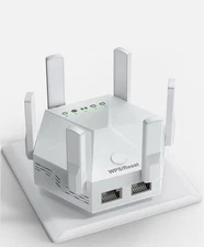 Zodthod WiFi Extender Signal Booster for Home Powerful 6 Antennas WiFi Booster -