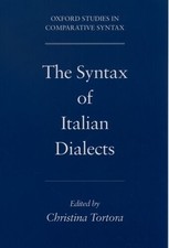 Tortora The Syntax of Italian Dialects (Paper...