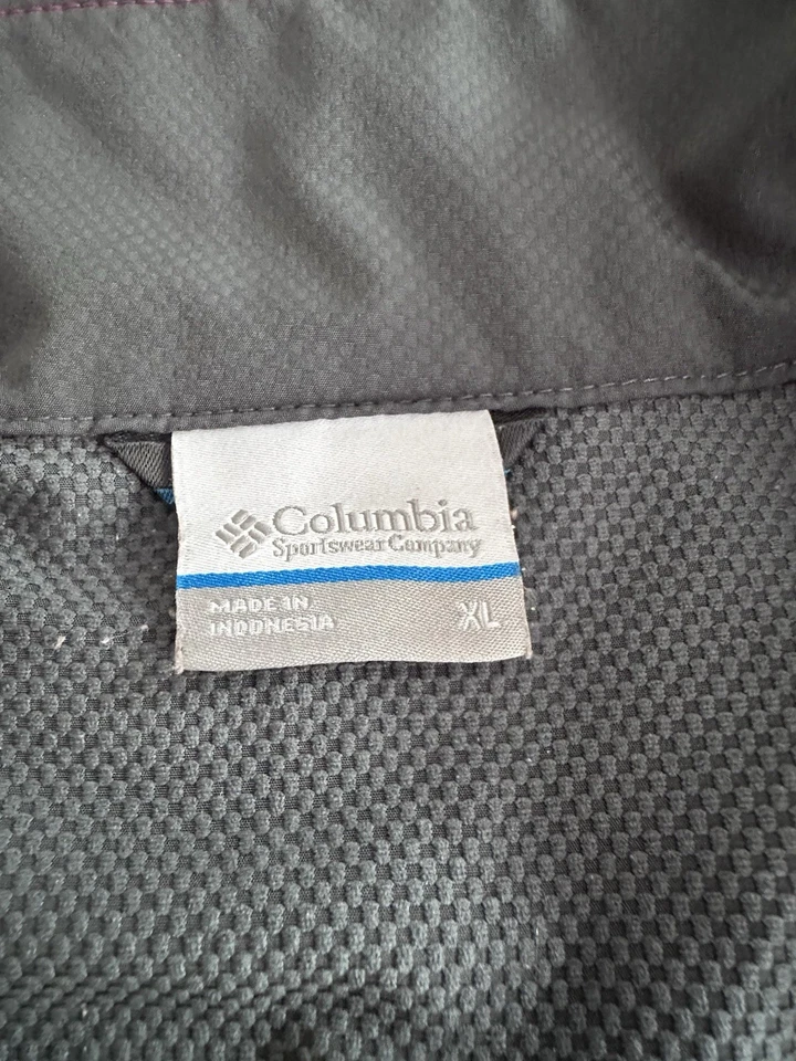 Columbia Sportswear Company Chaqueta Cremallera Roja y Gris Talla XL Foto 2 de 4
