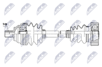 NTY Antriebswelle NPW-AU-104 FüR Audi Skoda VW