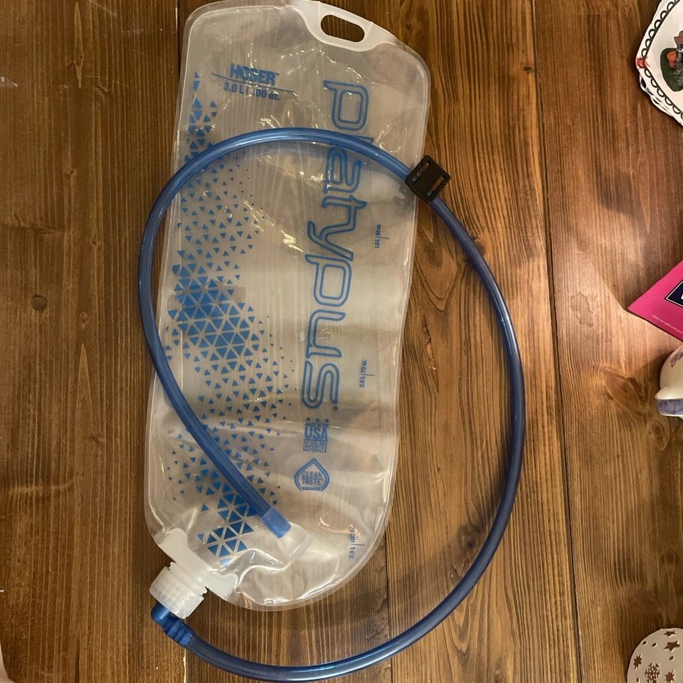 Mangueira ornitorrinco 3L reservatório de água ultraleve sem sabor hidratação bexiga - Imagem 4 de 4