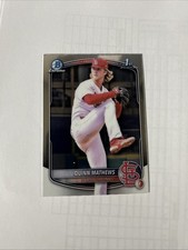 2025 Bowman - Chrome Prospects Quinn Mathews #BCP-25 (RC)