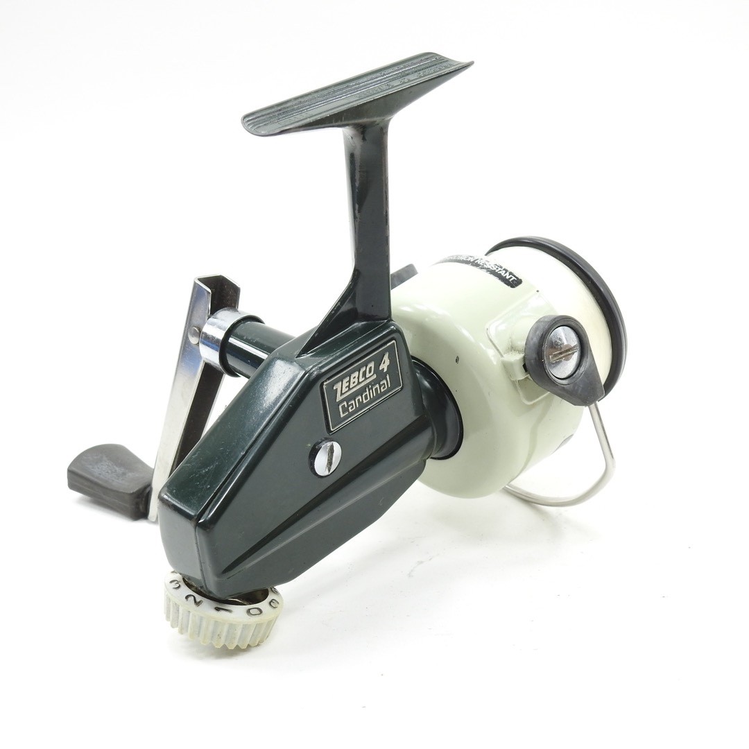 Vintage Zebco Cardinal 4 Fishing Reel. Made in Sweden. W