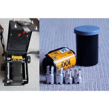For Rollei Adapter Converter 135 Film Roll To 120 Film Roll Slice Axis Kits