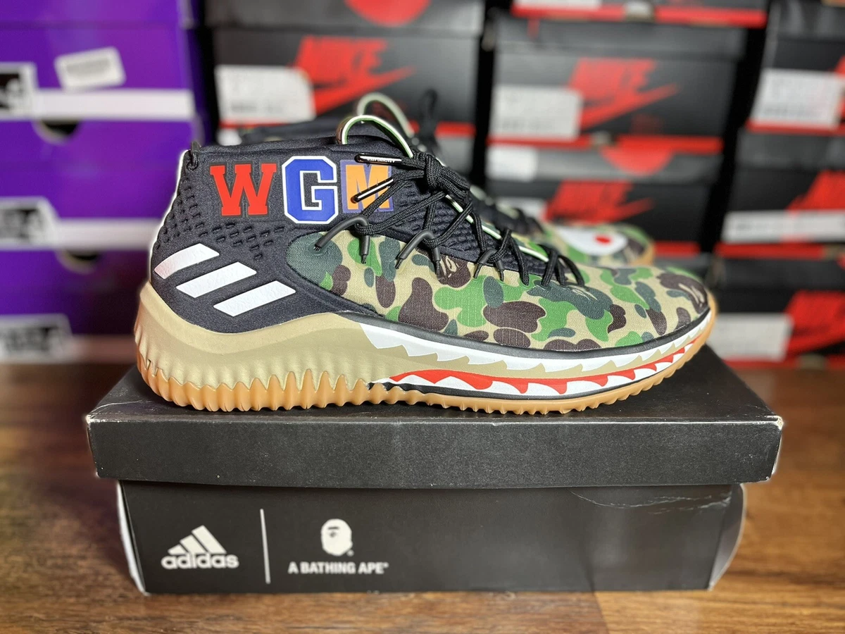 Bekræfte Oprør Pump Adidas Dame 4 Bape ' A Bathing Ape Green Camo ' - Size 11.5 - AP9974 | eBay