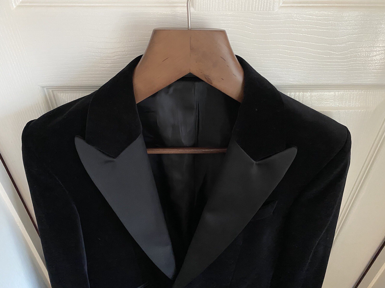 RRP£99.99 Zara Man Black Velvet blazer UK 38 EU 48 Contrast Lapel Brand NEW ⭐️ eBay