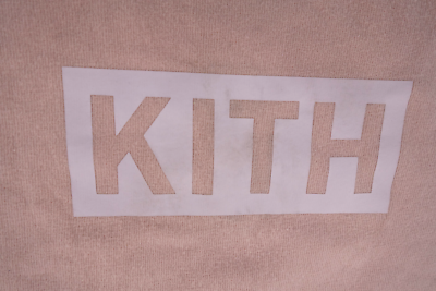 KITH Classic Box Logo t shirt LARGE SS17 light pink | eBay